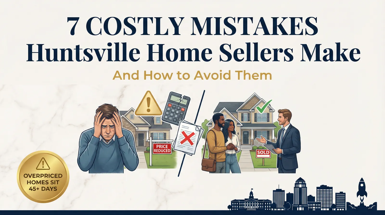 7 Costly Mistakes Huntsville Home Sellers Make (and How to Avoid Them)