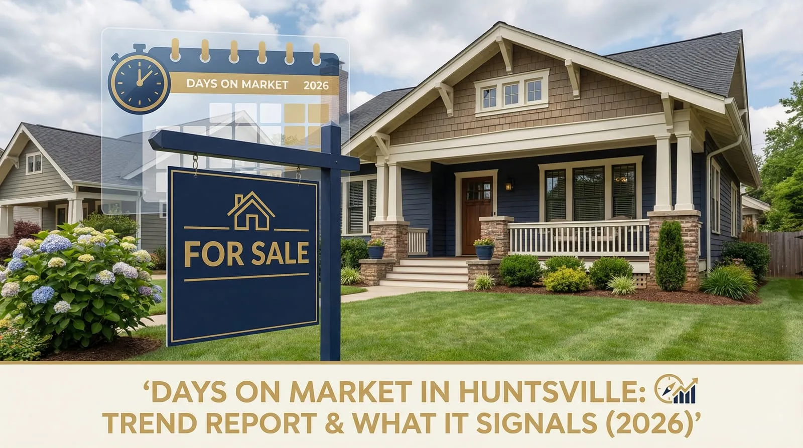 Days on Market in Huntsville: Trend Report & What It Signals (2026)
