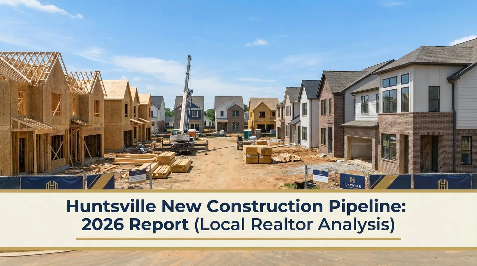 Huntsville New Construction Pipeline: 2026 Report (Local Realtor Analysis)