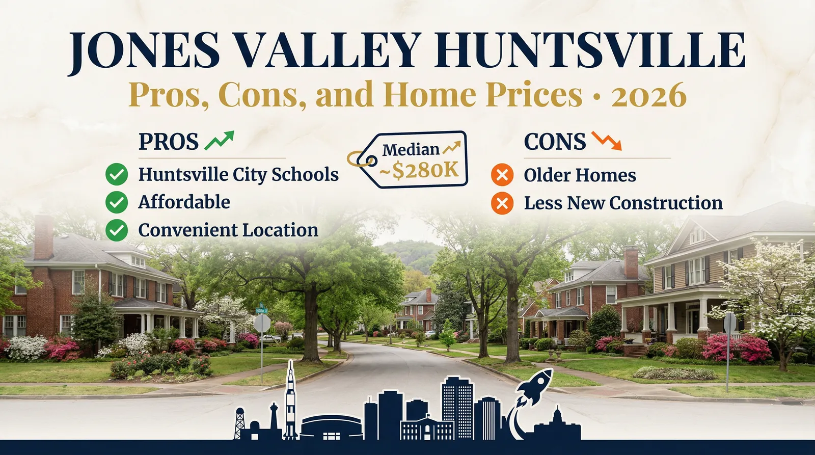 Jones Valley Huntsville: Pros, Cons, and Home Prices