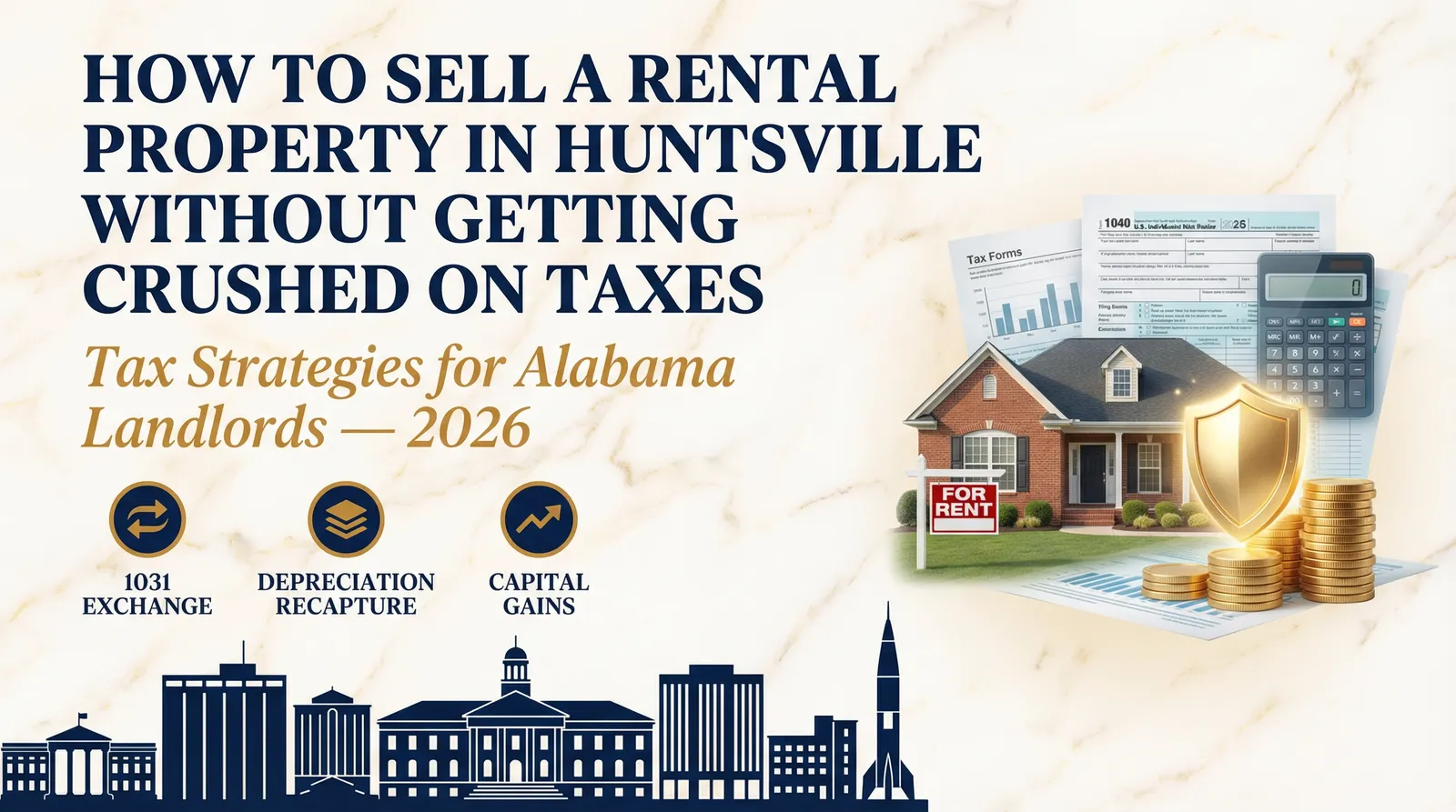 How to Sell a Rental Property in Huntsville Without Getting Crushed on Taxes